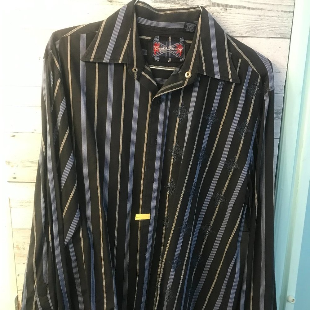 Mens Engish Laundry LS dress shirt